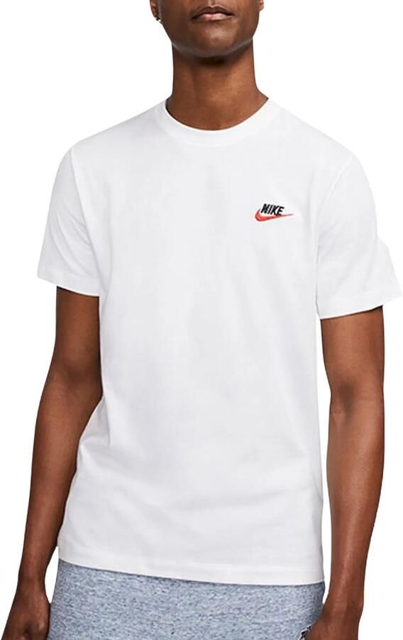 Nike T-shirt met labelstitching model 'NSW CLUB TEE'