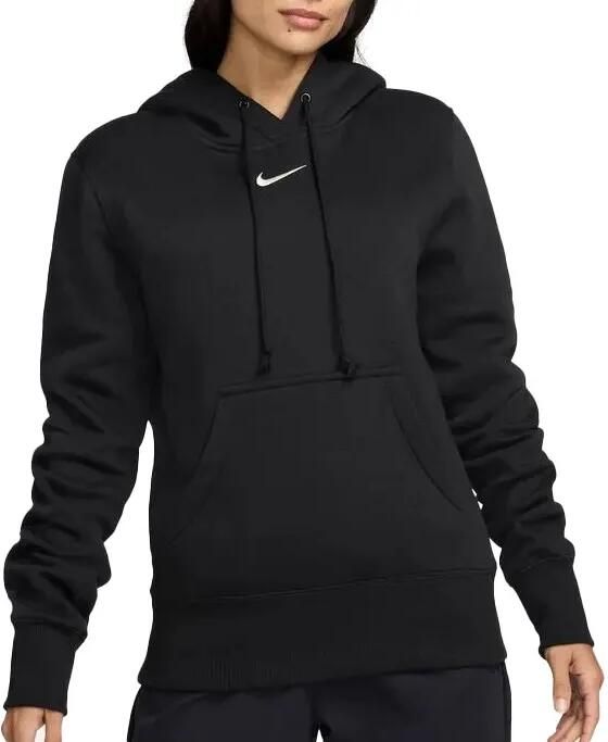 Nike Phoenix Fleece hoodie voor dames Zwart - Foto 5