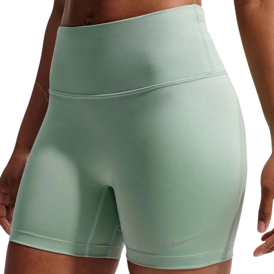 Nike Tempo strakke hardloopshorts met hoge taille en zakken voor dames (10 cm) Groen - Foto 2