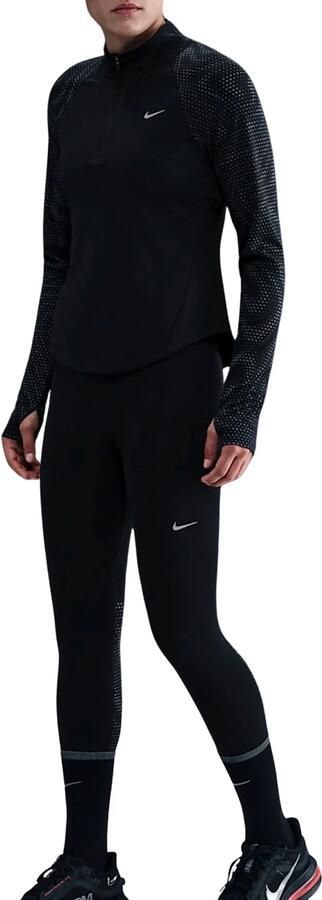 Nike Tempo Flash 7 8-hardlooplegging met hoge taille voor dames Zwart - Foto 5