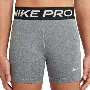 Nike Pro Meisjesshorts (10 cm) Grijs
