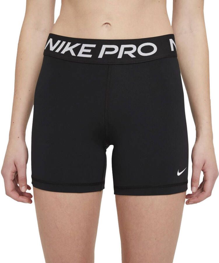 Nike Pro 365 Damesshorts (13 cm) Black White- Dames Black White