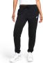 Nike Joggingbroek met halfhoge taille voor dames Sportswear Club Fleece Black White- Dames Black White - Thumbnail 6