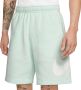 Nike Sweatshorts met labelprint model 'Club Short' - Thumbnail 1