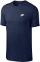 Nike Sportswear Club T-shirt T-shirts Kleding blue maat: XXL beschikbare maaten:S M L XL XS XXL - Thumbnail 3