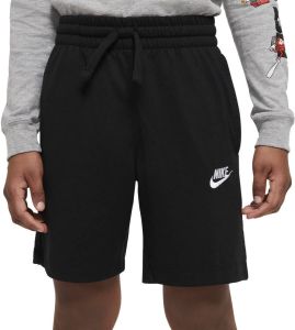 Nike sportswear club fleece korte broek zwart heren