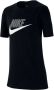Nike Sportswear Katoenen T-shirt voor kids Zwart - Thumbnail 3