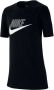Nike Sportswear Katoenen T-shirt voor kids Zwart - Thumbnail 1
