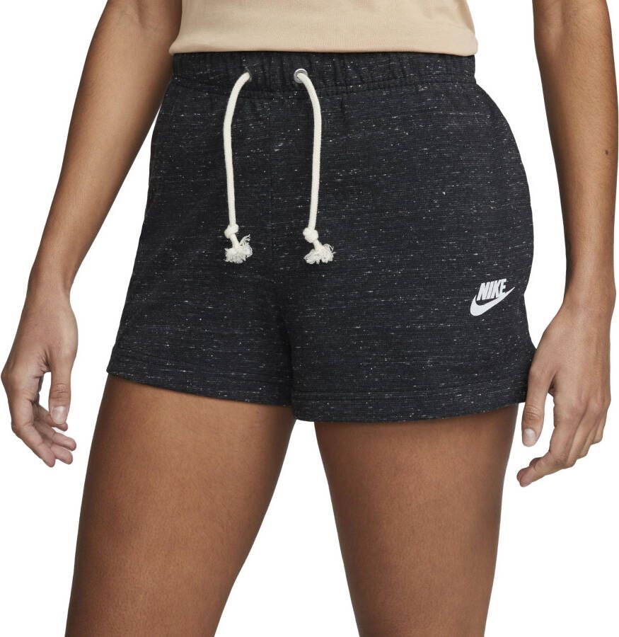 Nike Sportswear Gym Vintage Damesshorts Zwart