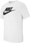 Nike Sportswear Essentials Logo T-shirt T-shirts Kleding white black maat: L beschikbare maaten:XS S M L XL - Thumbnail 1