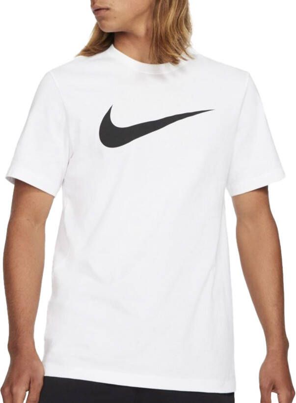 Nike Sportswear Swoosh T-shirt T-shirts Kleding white black maat: XL beschikbare maaten:S XL