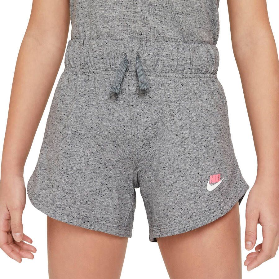 Nike Sportswear Meisjesshorts van jersey Grijs