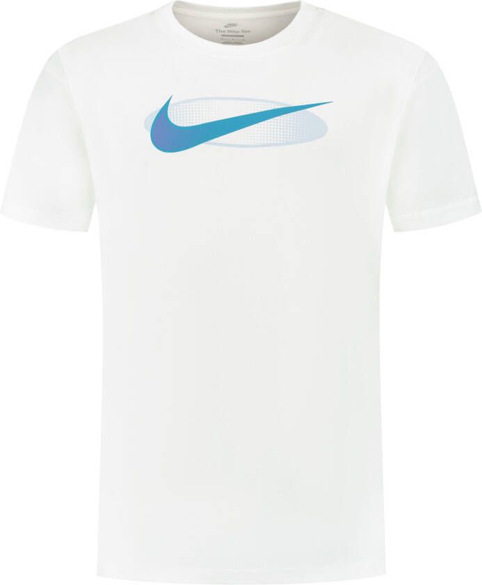 Nike Sportswear Swoosh T-shirt T-shirts Kleding white maat: M beschikbare maaten:S M L