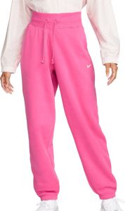 Nike Sportswear Phoenix Fleece Oversized joggingbroek met hoge taille voor dames Roze