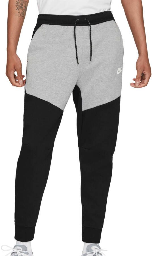 Nike Sportswear Tech Fleece Joggers Trainingsbroeken Kleding black dark grey heather white maat: XXL beschikbare maaten:XL XXL