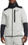 Nike Sportswear Tech Fleece Herentop met rits over de hele lengte Grijs - Thumbnail 2