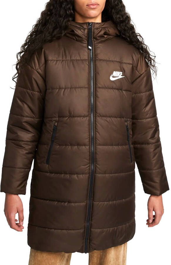 Nike Sportswear Therma-FIT Repel Parka met synthetische vulling en capuchon voor dames Bruin