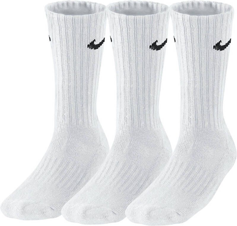Nike "Sportieve Katoenen Sokken Set" White Unisex