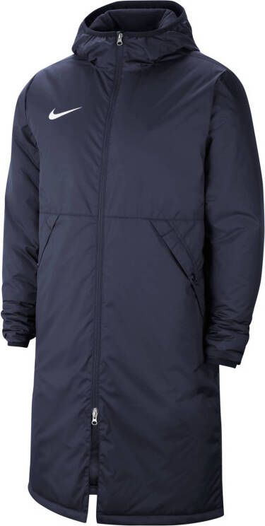Nike Winter Parka Jas Tons Rechte pasvorm Capuchon Blue Heren