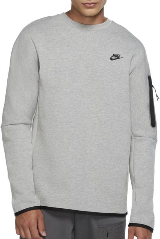 Nike Sportswear Tech Fleece Sweatshirt met ronde hals voor heren Grijs