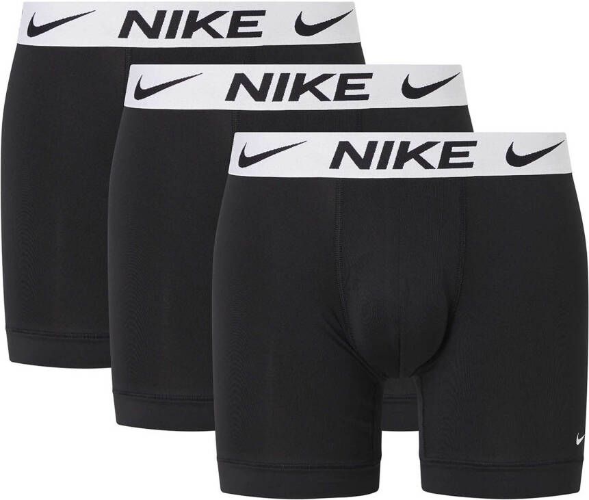 Nike Boxershort met elastische band met logo in een set van 3 stuks