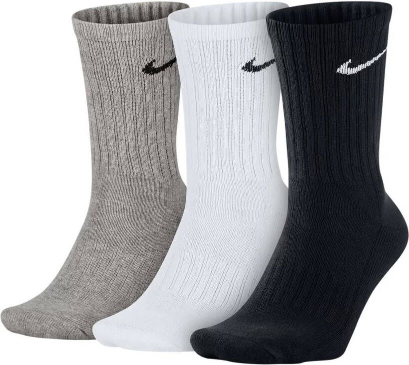 Nike Cushioned Crew trainingssokken (3 paar) Meerkleurig
