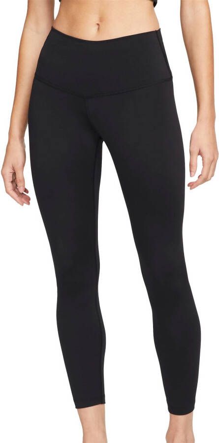 Nike Yoga 7 8-legging met hoge taille voor dames Zwart