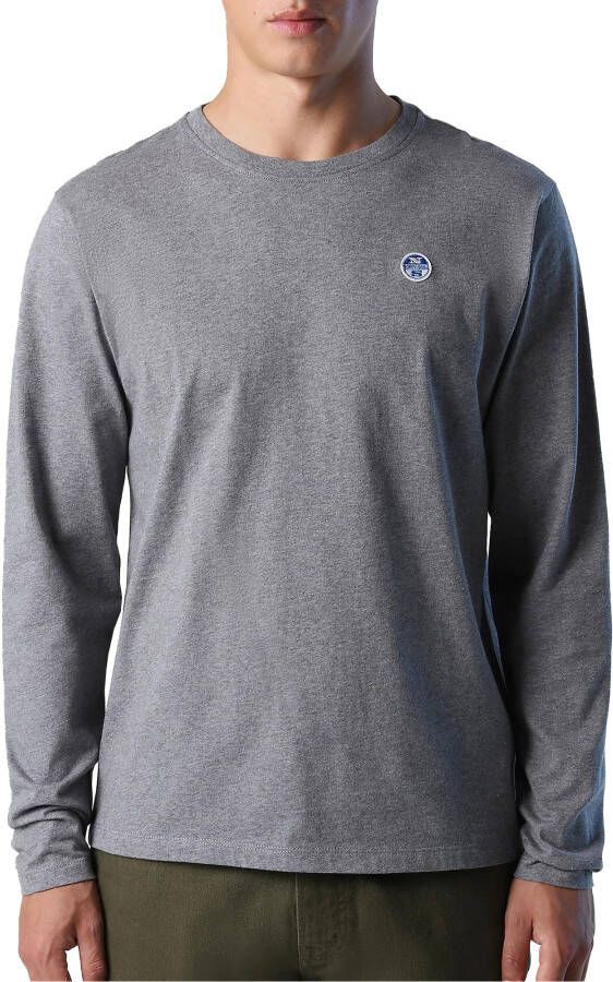 North Sails Chest Logo Longsleeve Shirt Heren