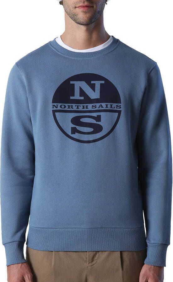 North Sails Chest Maxi Logo Sweater Heren