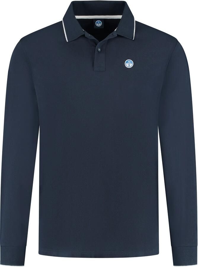 North Sails Basic Polo LS Heren