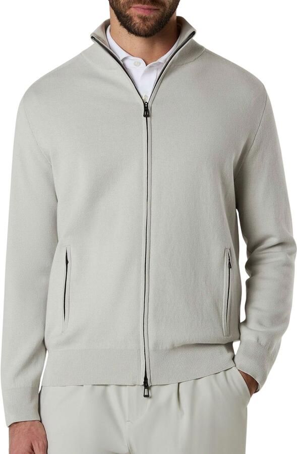 North Sails Bonded Full-zip Sweater Heren