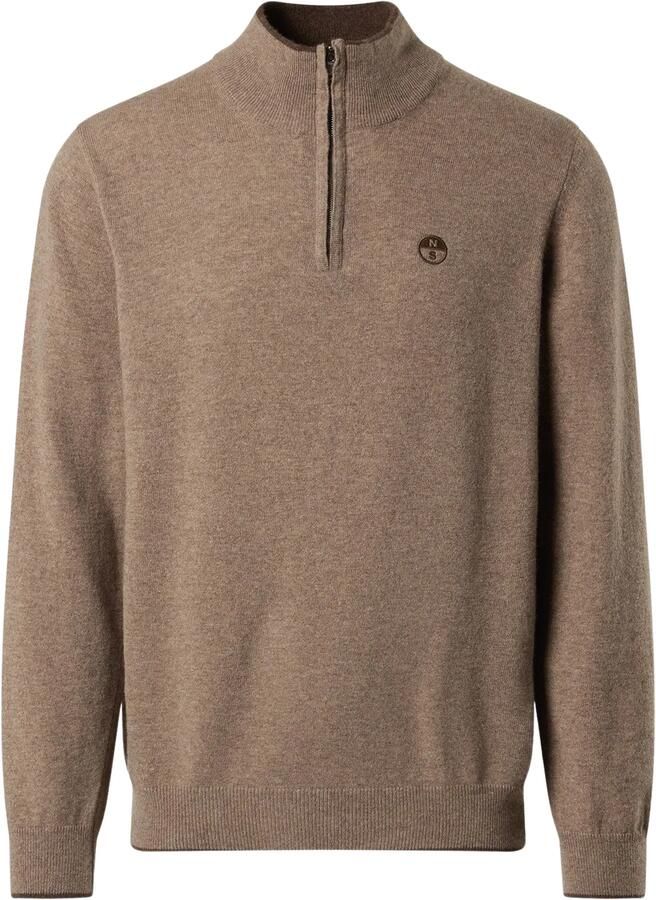 North Sails Knit Half Zip Sweater Heren