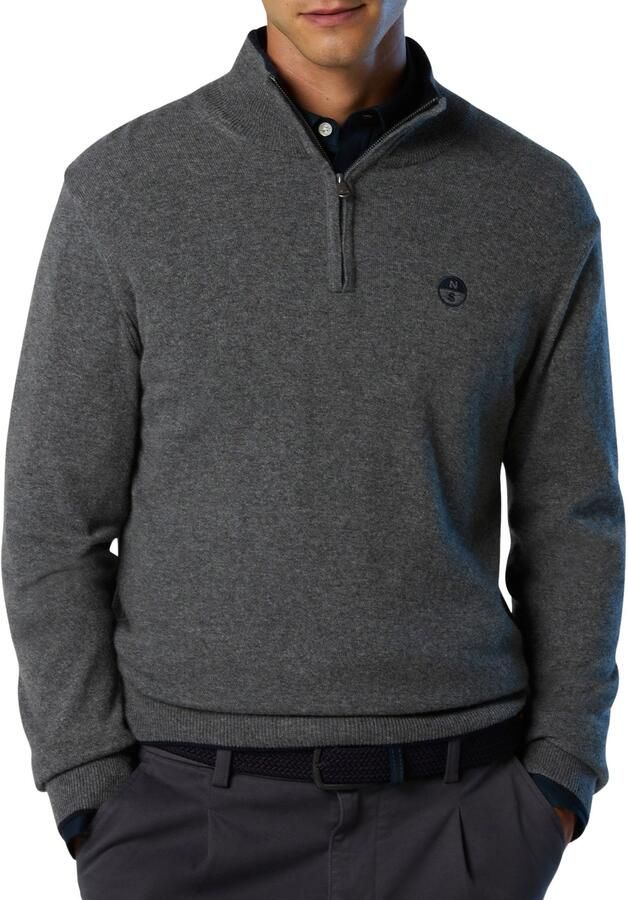 North Sails Knit Half Zip Sweater Heren