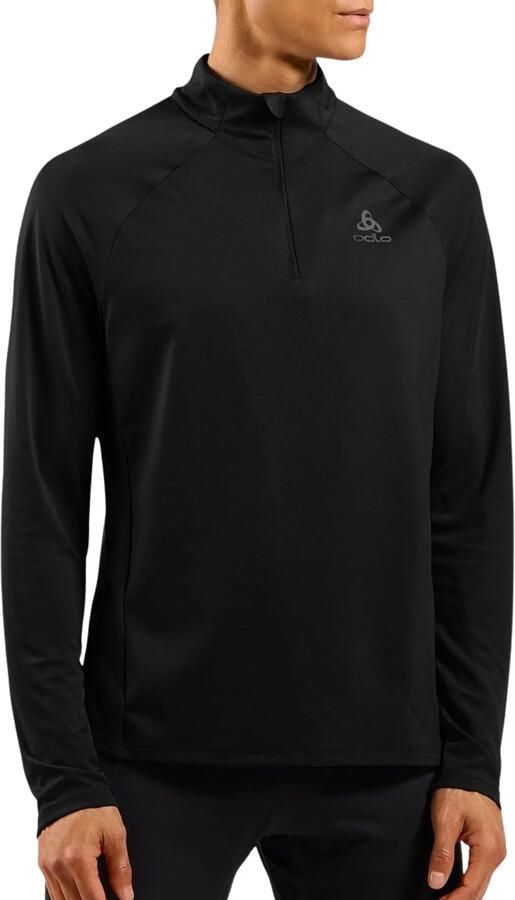 Odlo Midlayer Essential Ceramiwarm 1 2 Zip Hardloopshirt Heren