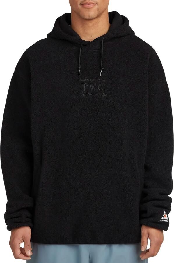 O'Neill fleecetrui met borduursels black out - Foto 3