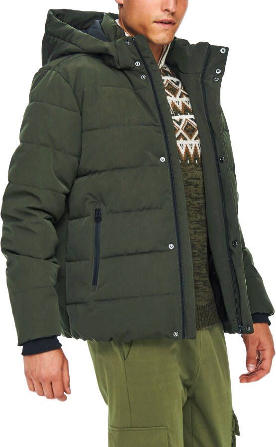 Only & Sons Cayson Puffer Jas Heren