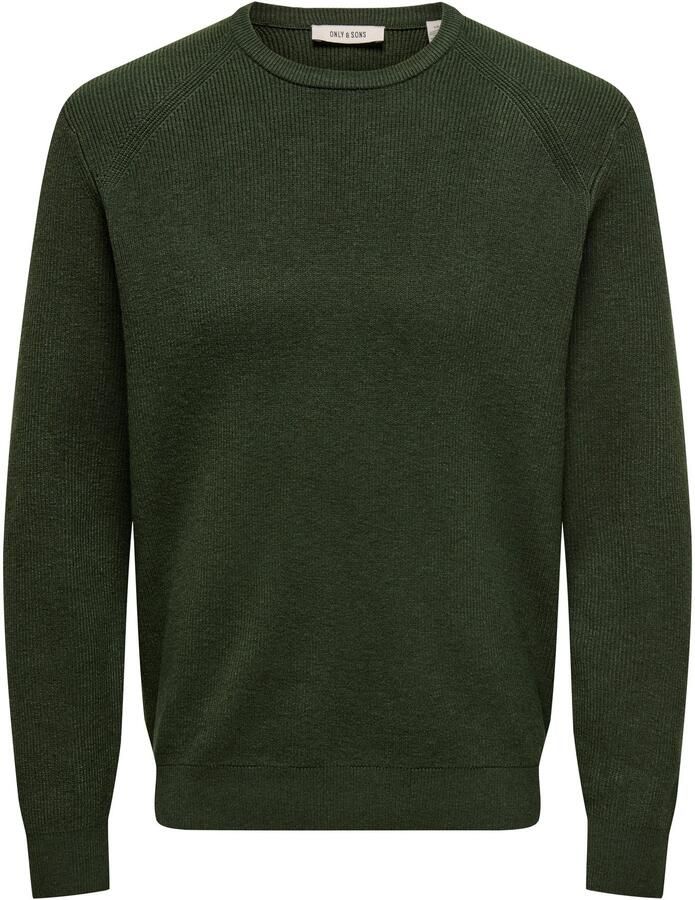 Only & Sons Alfi Knit Camp Sweater Heren