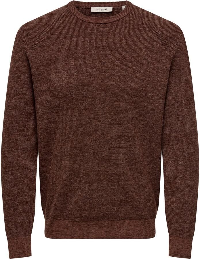 Only & Sons Alfi Knit Camp Sweater Heren