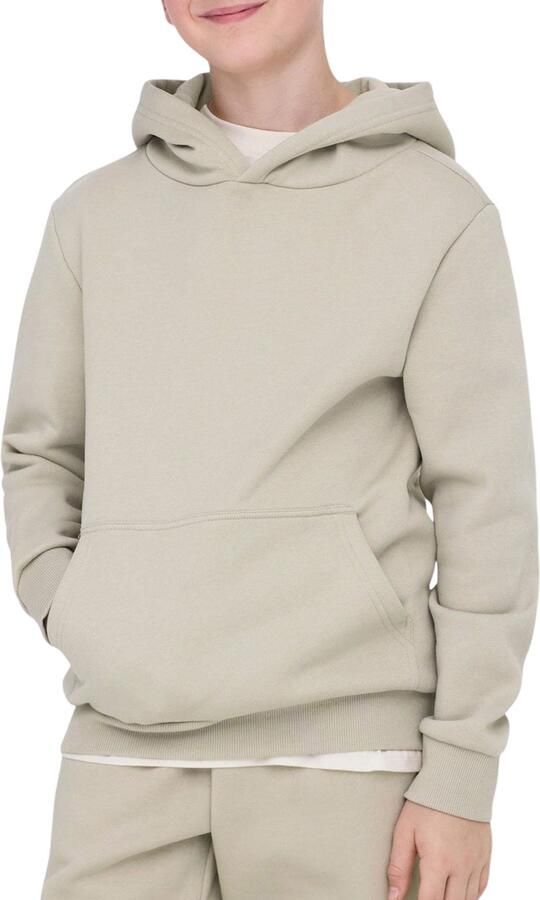 ONLY & SONS JUNIOR hoodie lichtgrijs - Foto 3