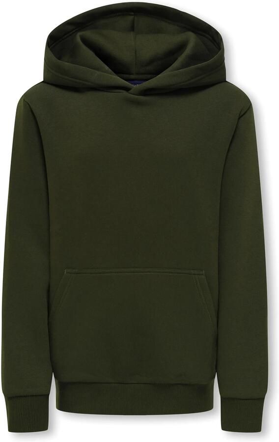 ONLY & SONS JUNIOR hoodie donkergroen - Foto 2