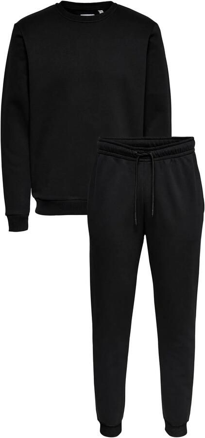 ONLY & SONS hoodie + joggingbroek ONSCERES black