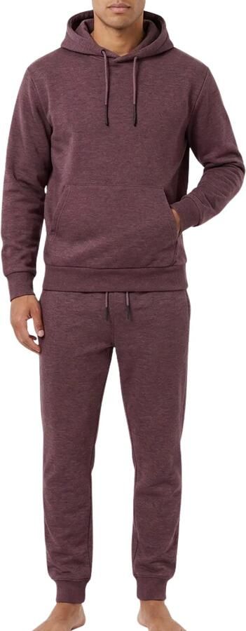 ONLY & SONS gemêleerd joggingpak paars