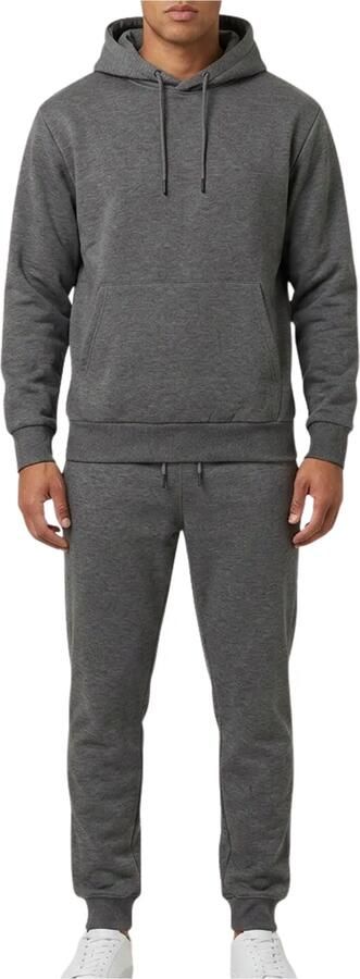 ONLY & SONS gemêleerd joggingpak grijs