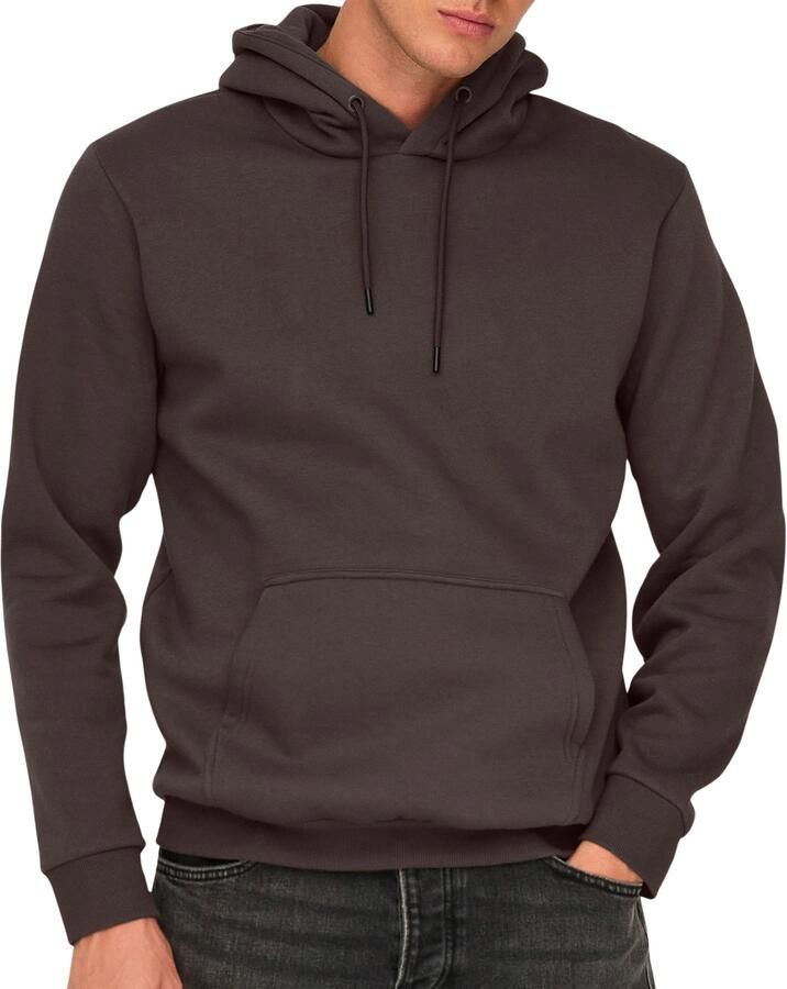 Only & Sons Regular fit hoodie van katoenmix model 'CERES' - Foto 3