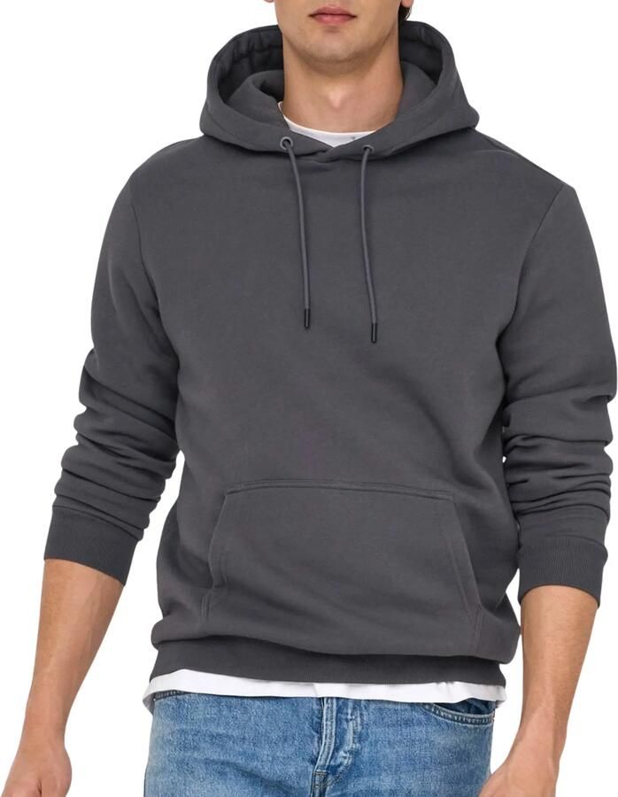 Only & Sons Regular fit hoodie van katoenmix model 'CERES' - Foto 4