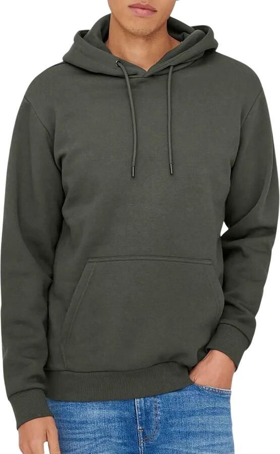 Only & Sons Regular fit hoodie van katoenmix model 'CERES' - Foto 5