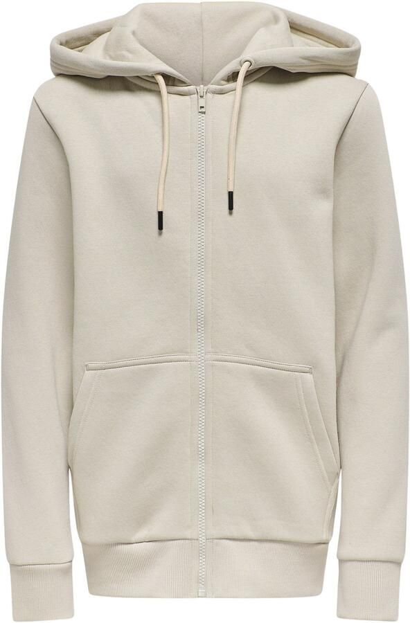 ONLY & SONS JUNIOR sweatvest beige - Foto 4