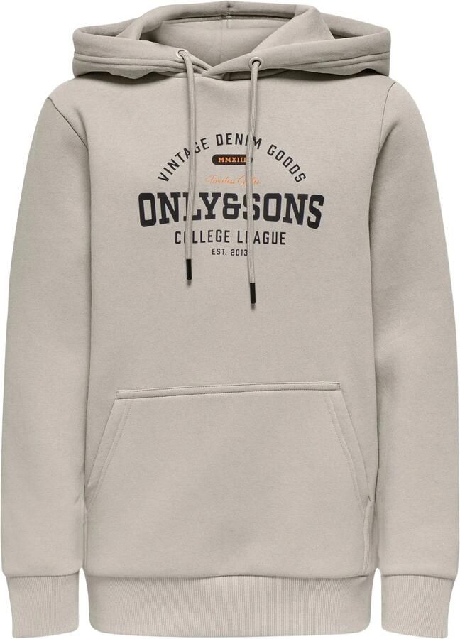 Only & Sons Ceres Vintage Print Hoodie Junior - Foto 3