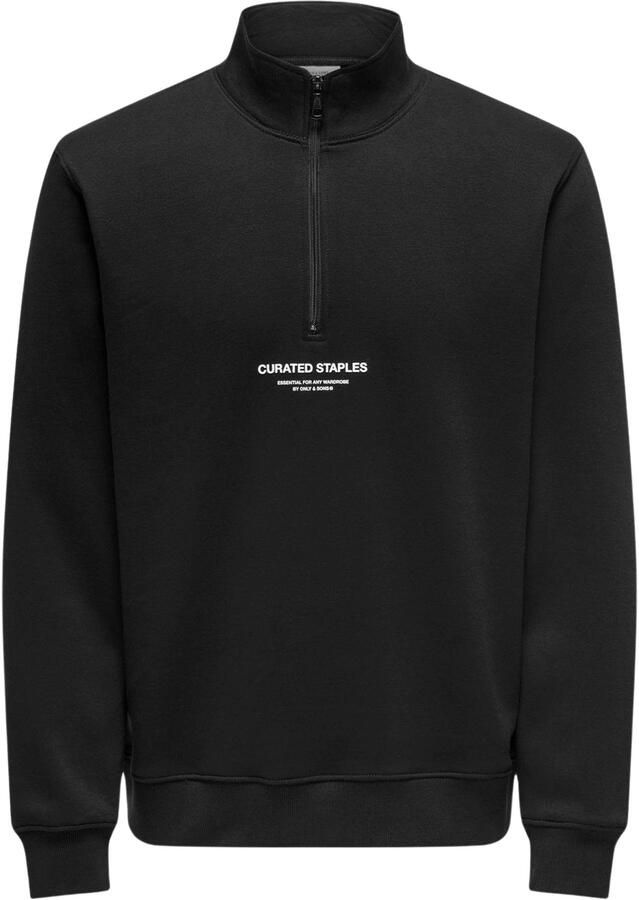 ONLY & SONS Sweatshirt ONSCURATED REG HALF ZIP SWEAT