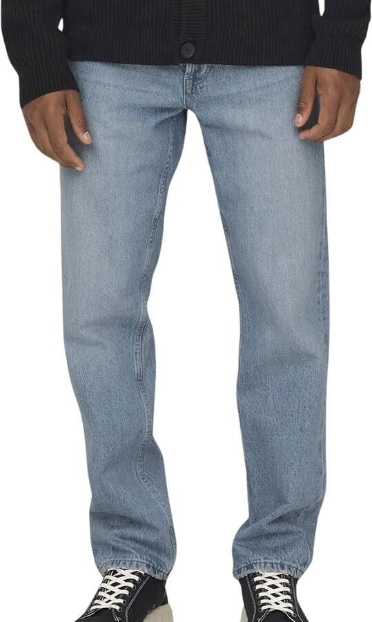 ONLY & SONS Regular fit jeans ONSEDGE STRAIGHT BROMO 0017 DOT DNM NOOS